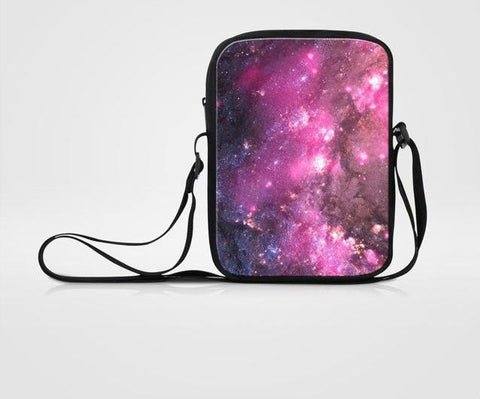 Space Galaxy Star Cross Body Sling Bag