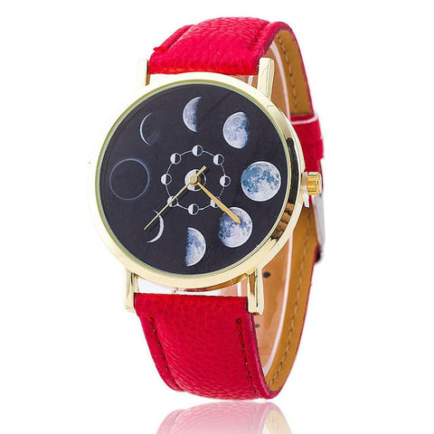 Casual Moon Phase Luxury Watch