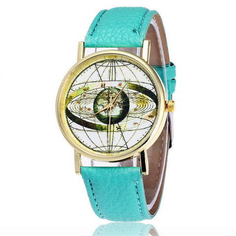 Fashionable Solar System Wrist Watch