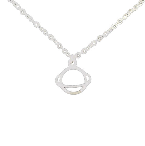 Cool Saturn Planet Necklace