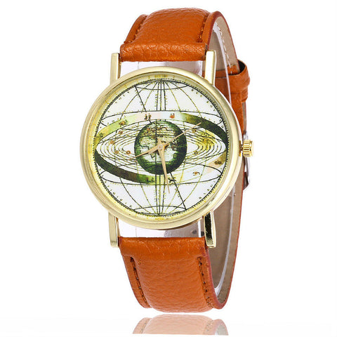 Fashionable Solar System Wrist Watch