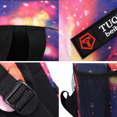 Fashion Galaxy Shining Backpacks
