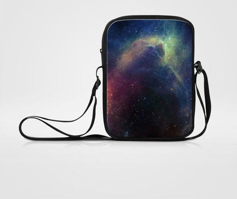 Space Galaxy Star Cross Body Sling Bag