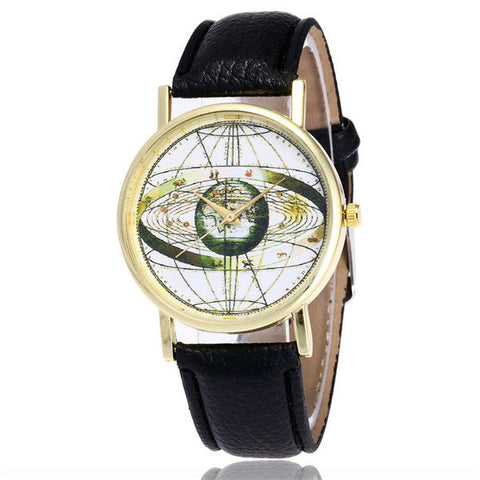 Fashionable Solar System Wrist Watch