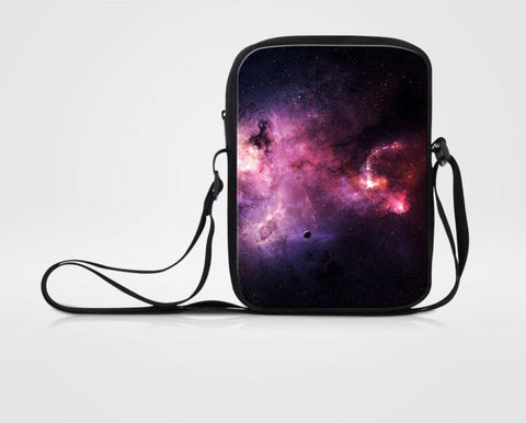 Space Galaxy Star Cross Body Sling Bag