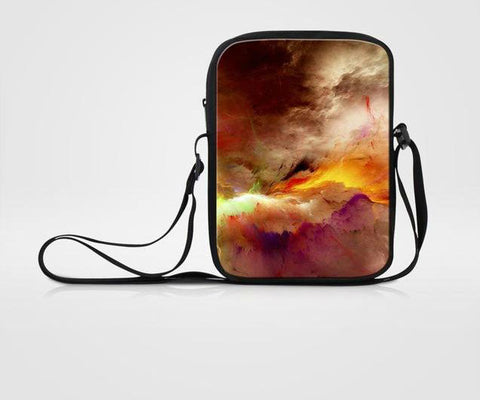 Space Galaxy Star Cross Body Sling Bag
