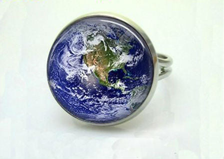 Vintage Glass Dome Ring