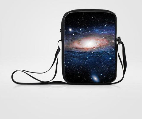 Space Galaxy Star Cross Body Sling Bag