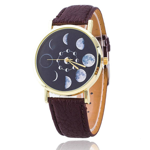 Casual Moon Phase Luxury Watch