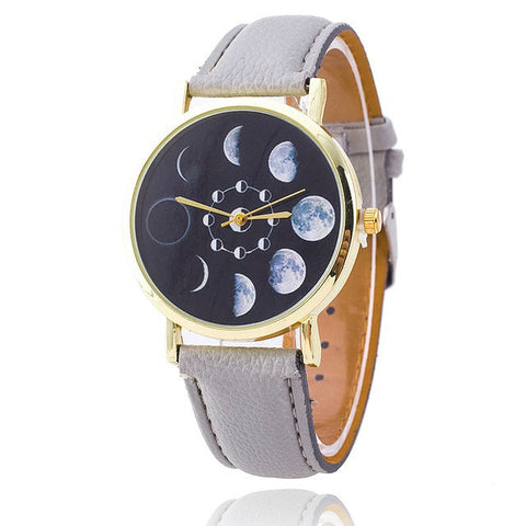Casual Moon Phase Luxury Watch