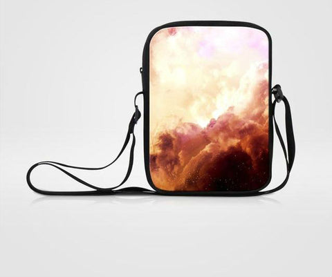 Space Galaxy Star Cross Body Sling Bag