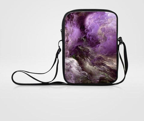 Space Galaxy Star Cross Body Sling Bag