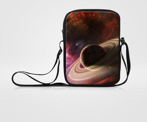 Space Galaxy Star Cross Body Sling Bag