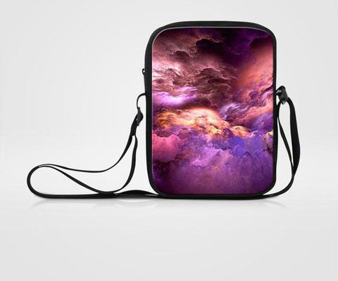 Space Galaxy Star Cross Body Sling Bag