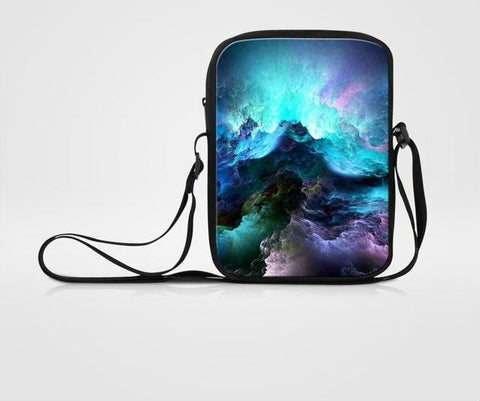 Space Galaxy Star Cross Body Sling Bag
