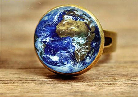 Vintage Glass Dome Ring