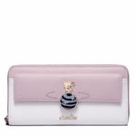 PU Leather Embroidery Purse