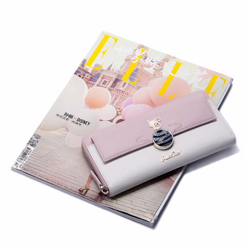 PU Leather Embroidery Purse