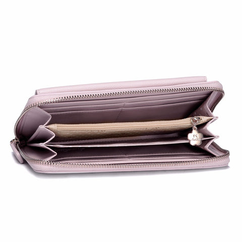 PU Leather Embroidery Purse