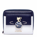 Cute Cartoon Fox Embroidery Planet Purse