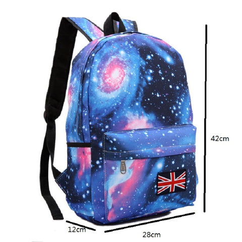 Lovely Galaxy Stars Backpack