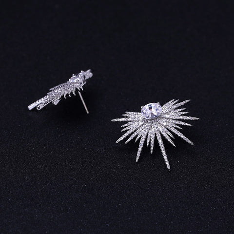Punky Sparkly Star Galaxy Earrings