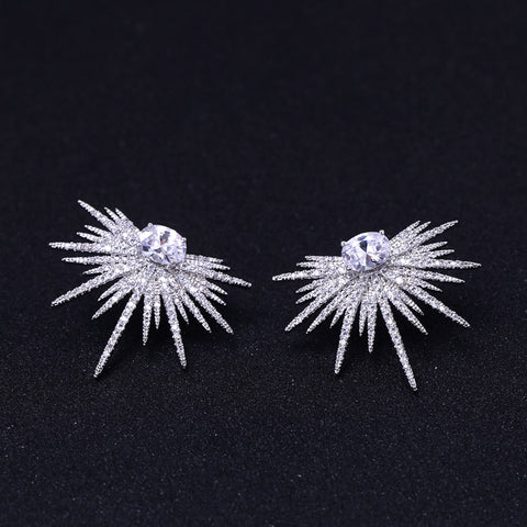 Punky Sparkly Star Galaxy Earrings