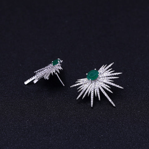 Punky Sparkly Star Galaxy Earrings
