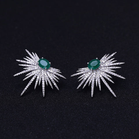 Punky Sparkly Star Galaxy Earrings