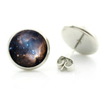 Nebula Art Stud Earrings