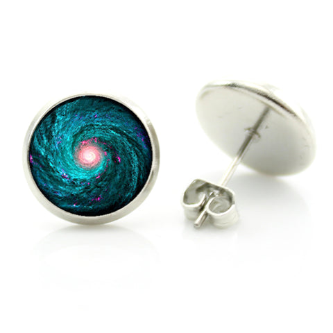 Charming Astronomy Stud Earrings