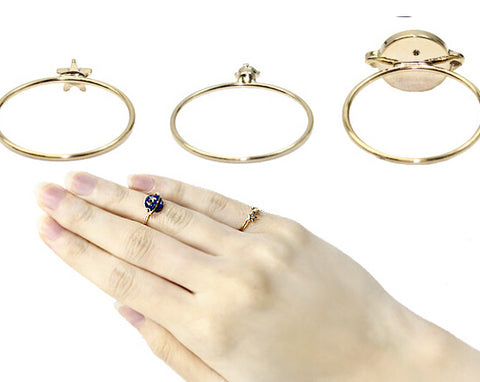 Cutey Planet Saturn Rings