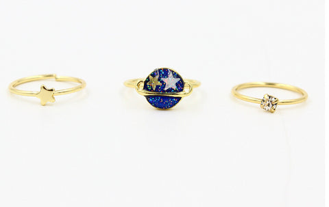 Cutey Planet Saturn Rings