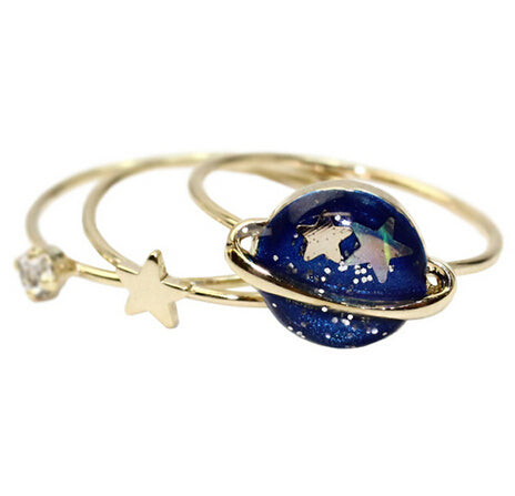 Cutey Planet Saturn Rings