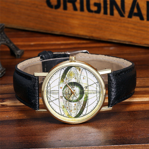 Fashionable Solar System Wrist Watch