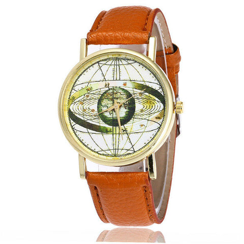 Fashionable Solar System Wrist Watch