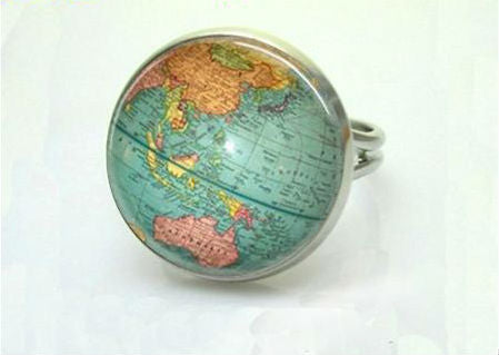 Vintage Glass Dome Ring