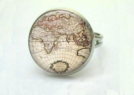 Vintage Glass Dome Ring