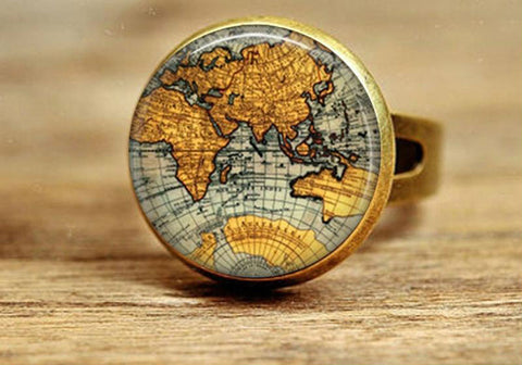 Vintage Glass Dome Ring