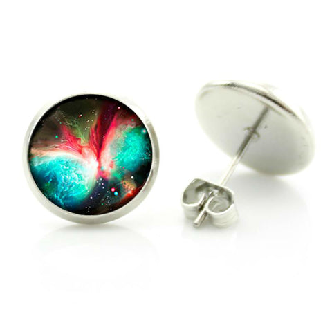 Charming Astronomy Stud Earrings