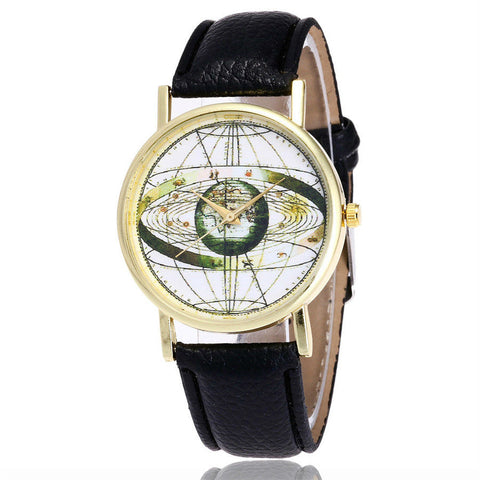 Fashionable Solar System Wrist Watch