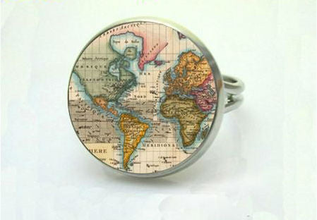 Vintage Glass Dome Ring