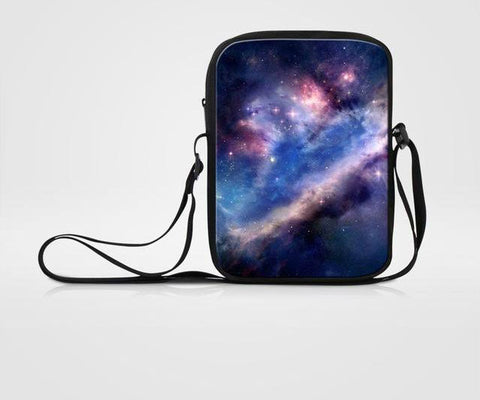 Space Galaxy Star Cross Body Sling Bag