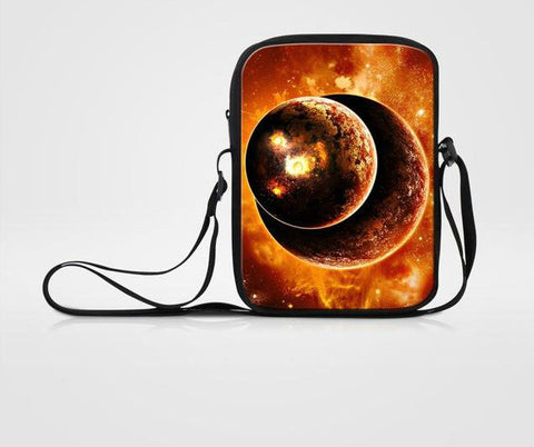 Space Galaxy Star Cross Body Sling Bag