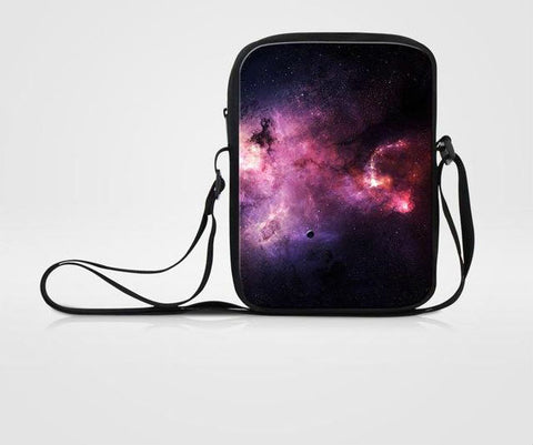 Space Galaxy Star Cross Body Sling Bag