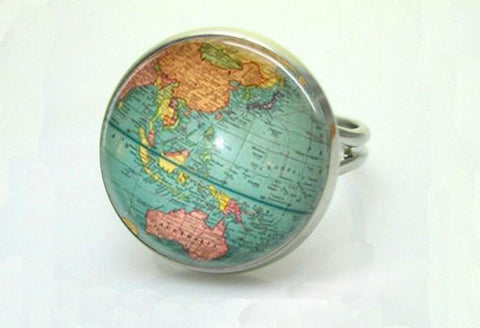 Vintage Glass Dome Ring