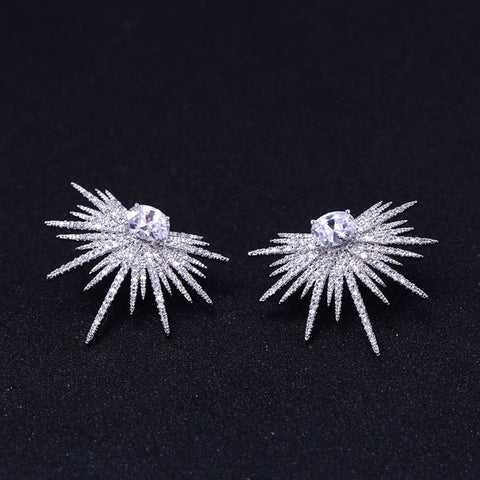 Punky Sparkly Star Galaxy Earrings