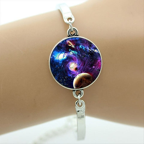 Stars And Universe Gem Bangle