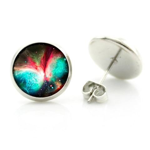Charming Astronomy Stud Earrings