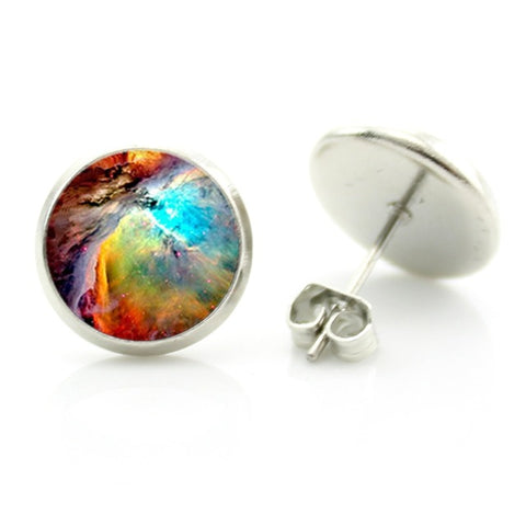 Charming Astronomy Stud Earrings